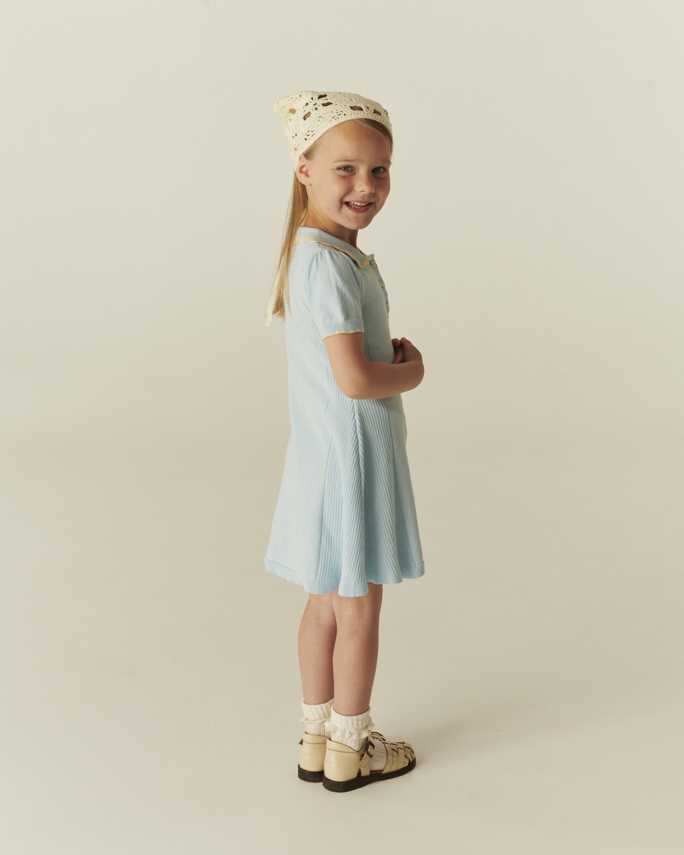 KNITTED PEPLUM DRESS