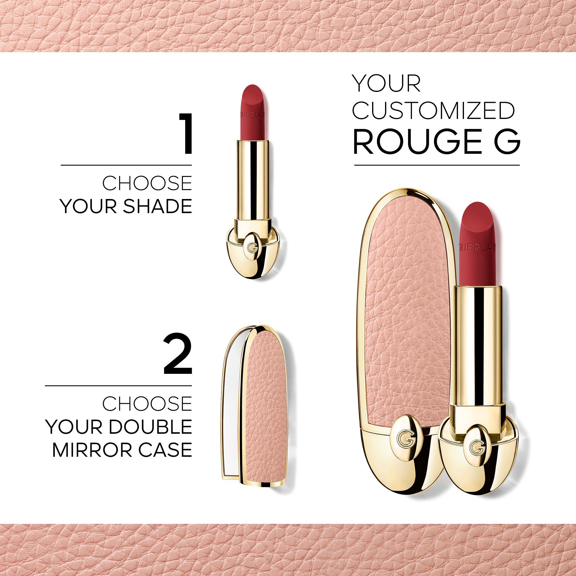 Rouge G The double mirror case