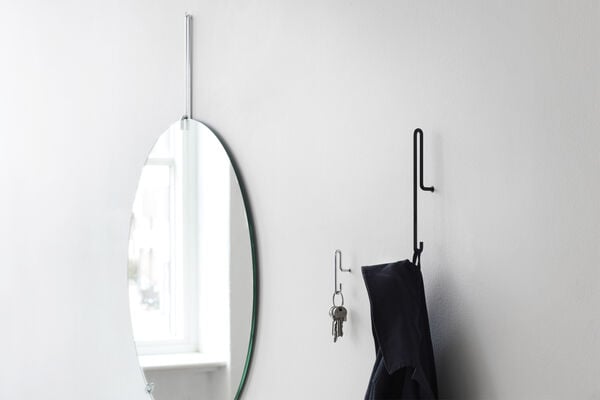 Wall Hook Large Black