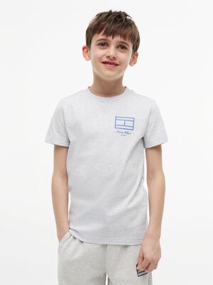 OUTLINE FLAG GRAPHIC T-SHIRT SS