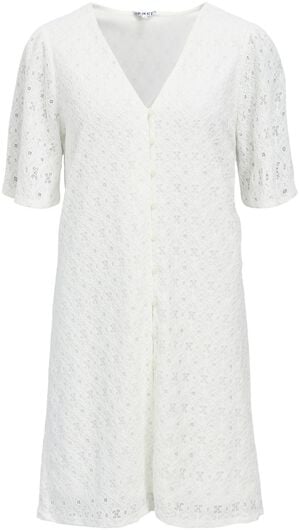 OBJLAILA 2/4 RE V-NECK DRESS NOOS