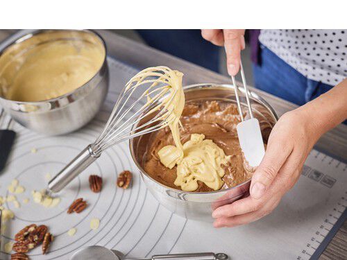 Spatel/slickepott 32 St&aring;l/Vit