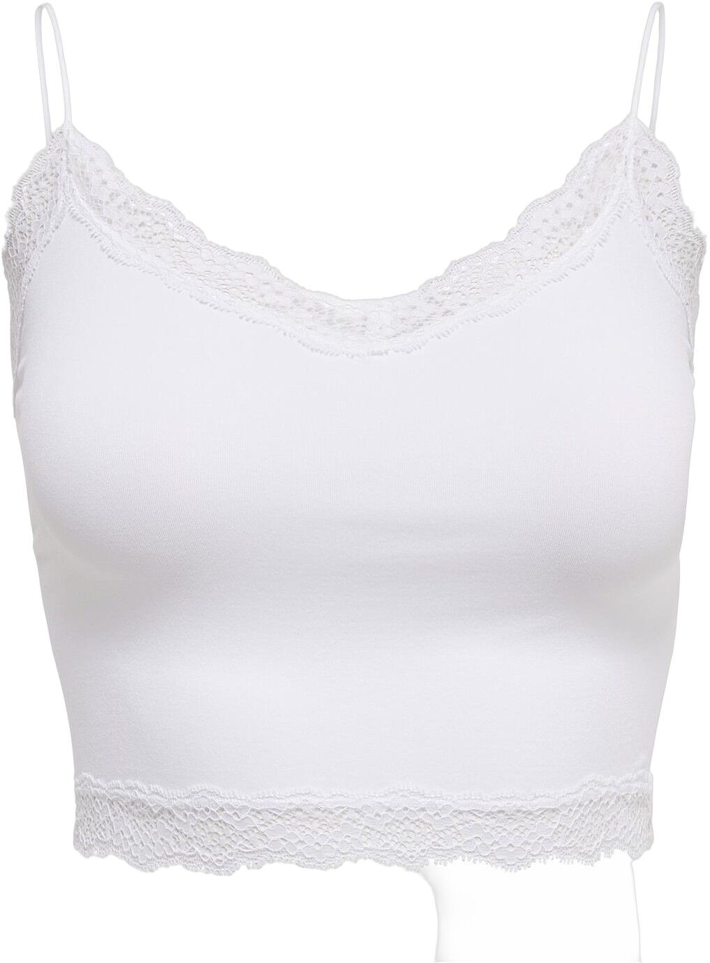 ONLVICKY LACE SEAMLESS CROPPED TOP