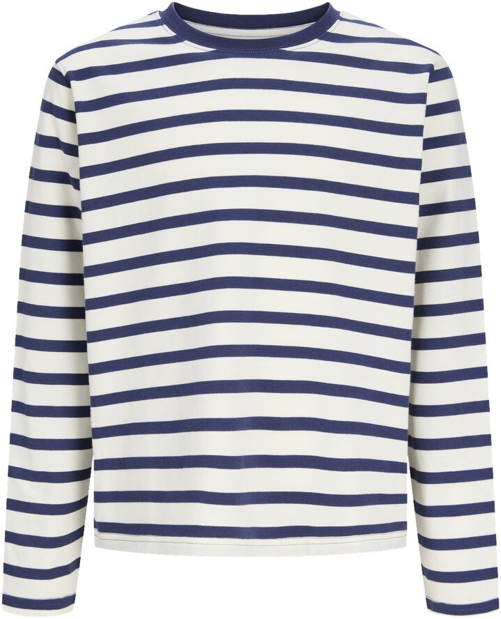 JORNORREBRO STRIPE TEE LS CREW NECK
