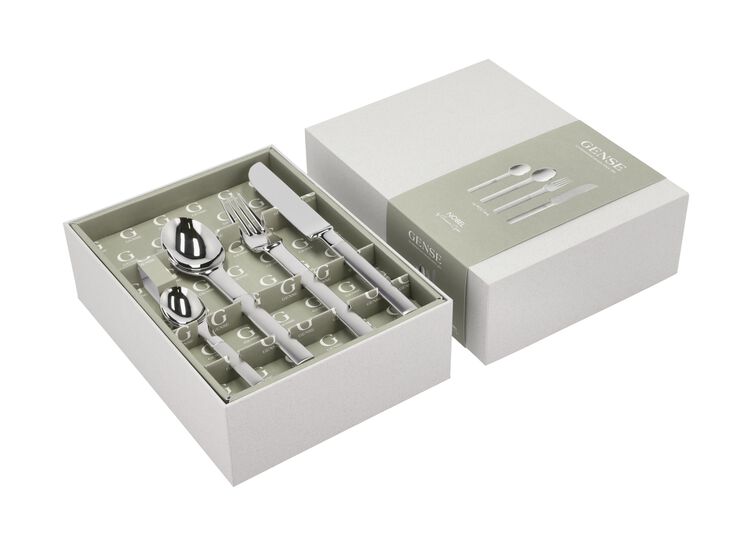 Bestickset Nobel 16 delar Matt/Blank stål