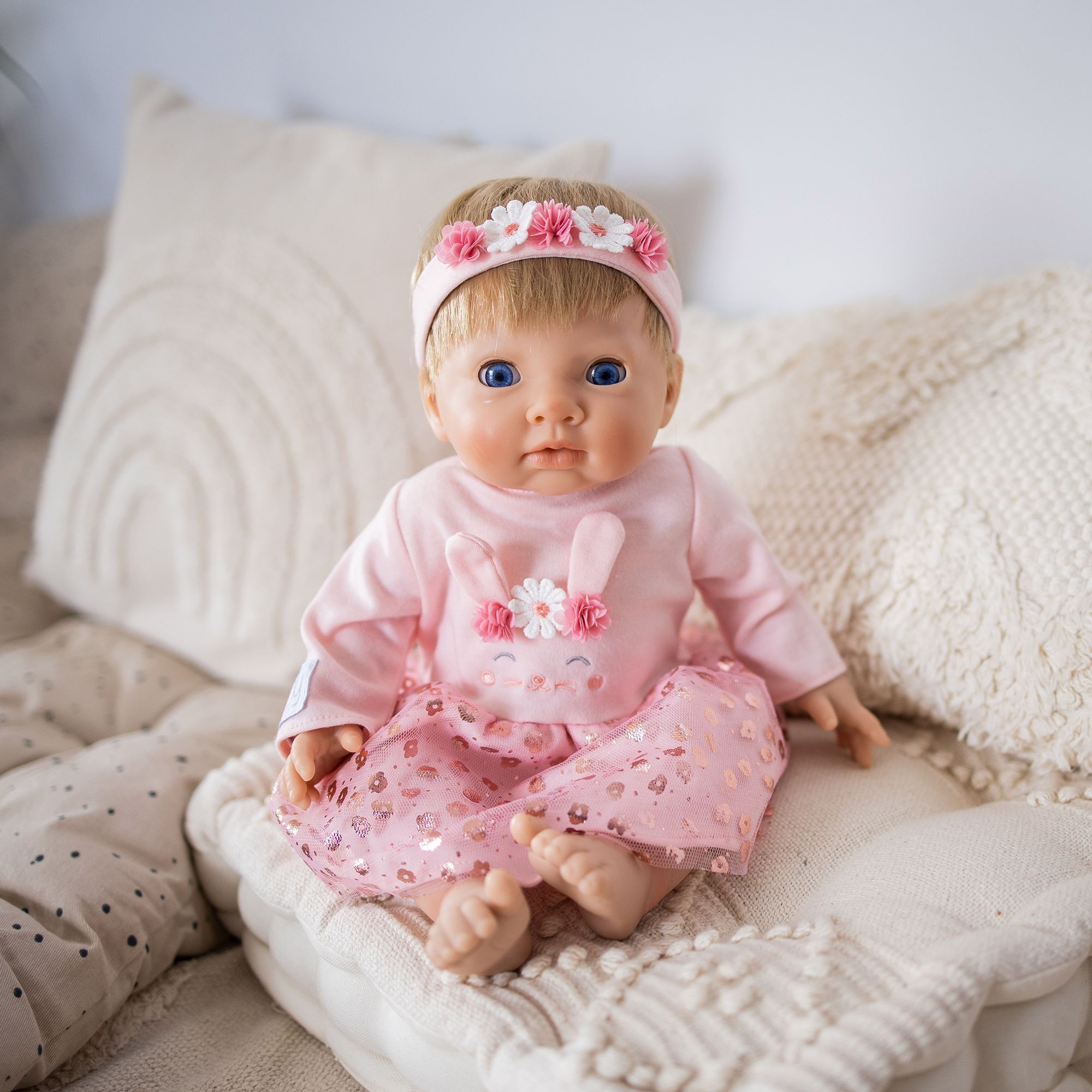 Tiny Treasures Bunny flower outfit