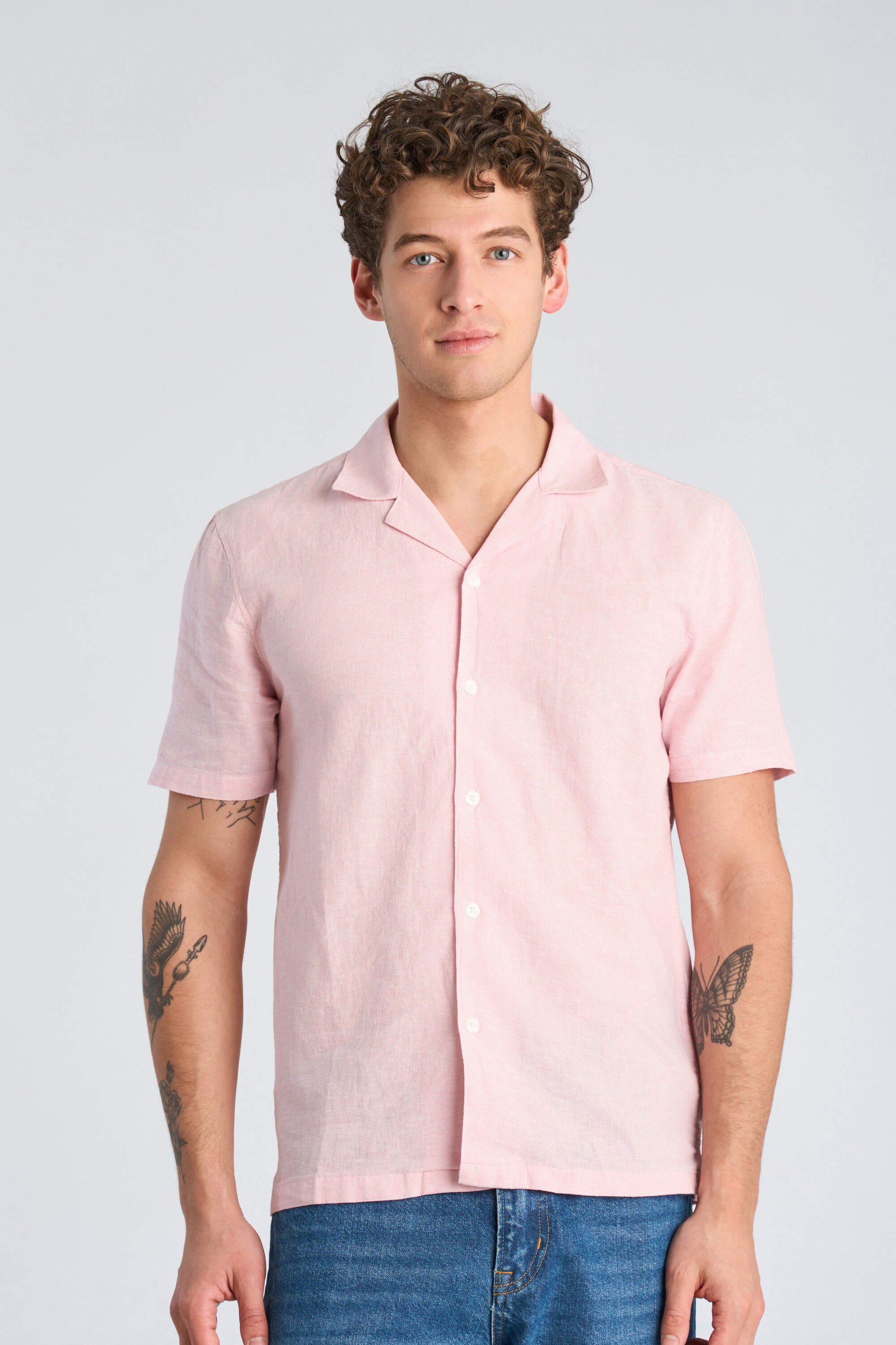 Casual linen blend resort S/S