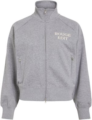 ROUYORK L/S HIGH NECK ZIPPER SWEAT
