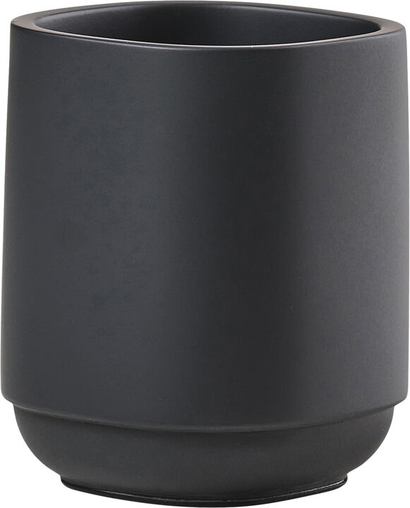 Tandborstmugg Time Black