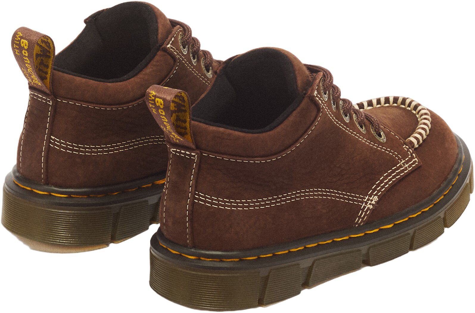 Raffe Moc Boot J Dark Brown Tumbled Nubuck