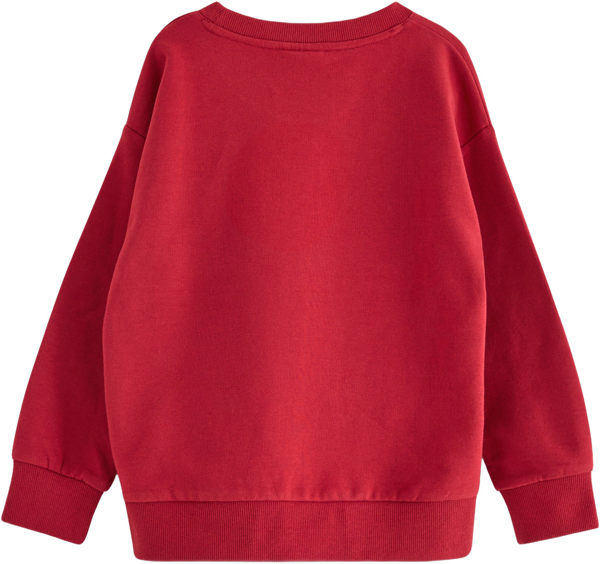 Mjuk jerseysweatshirt i bomull med