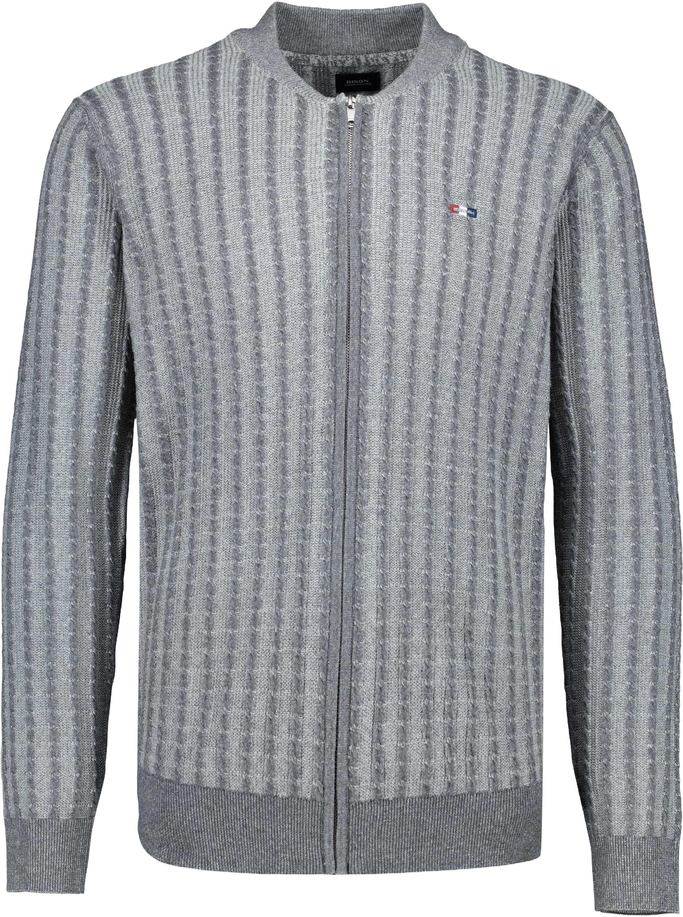 Recycled baseball cardigan