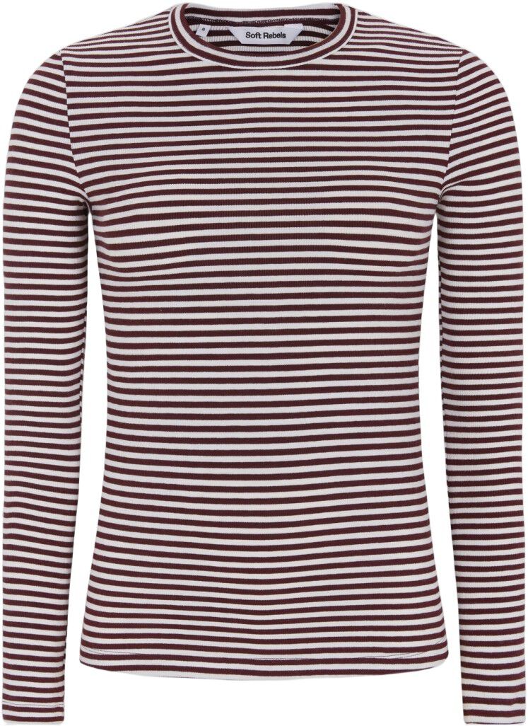 SRFenja Stripe O-neck Top