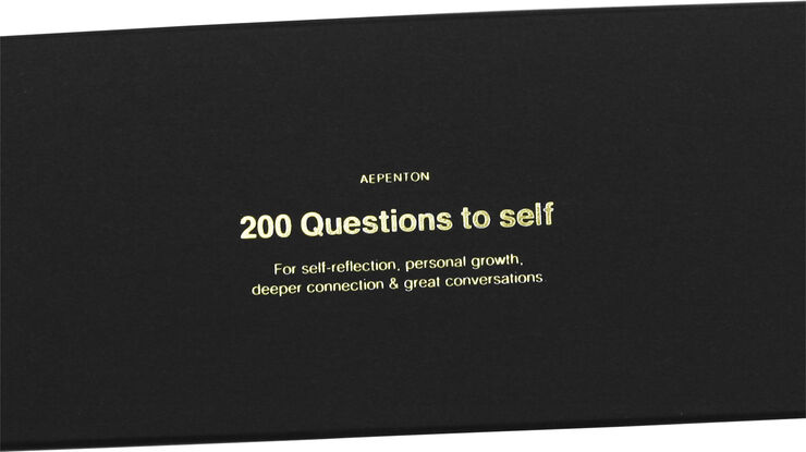 200 Questions to self