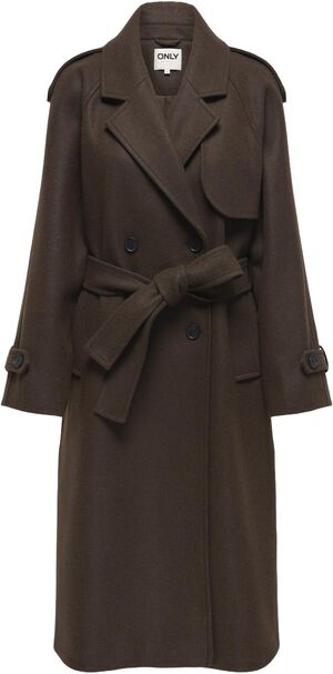 ONLDEAR-TRILLION LONG BELT COAT PNT