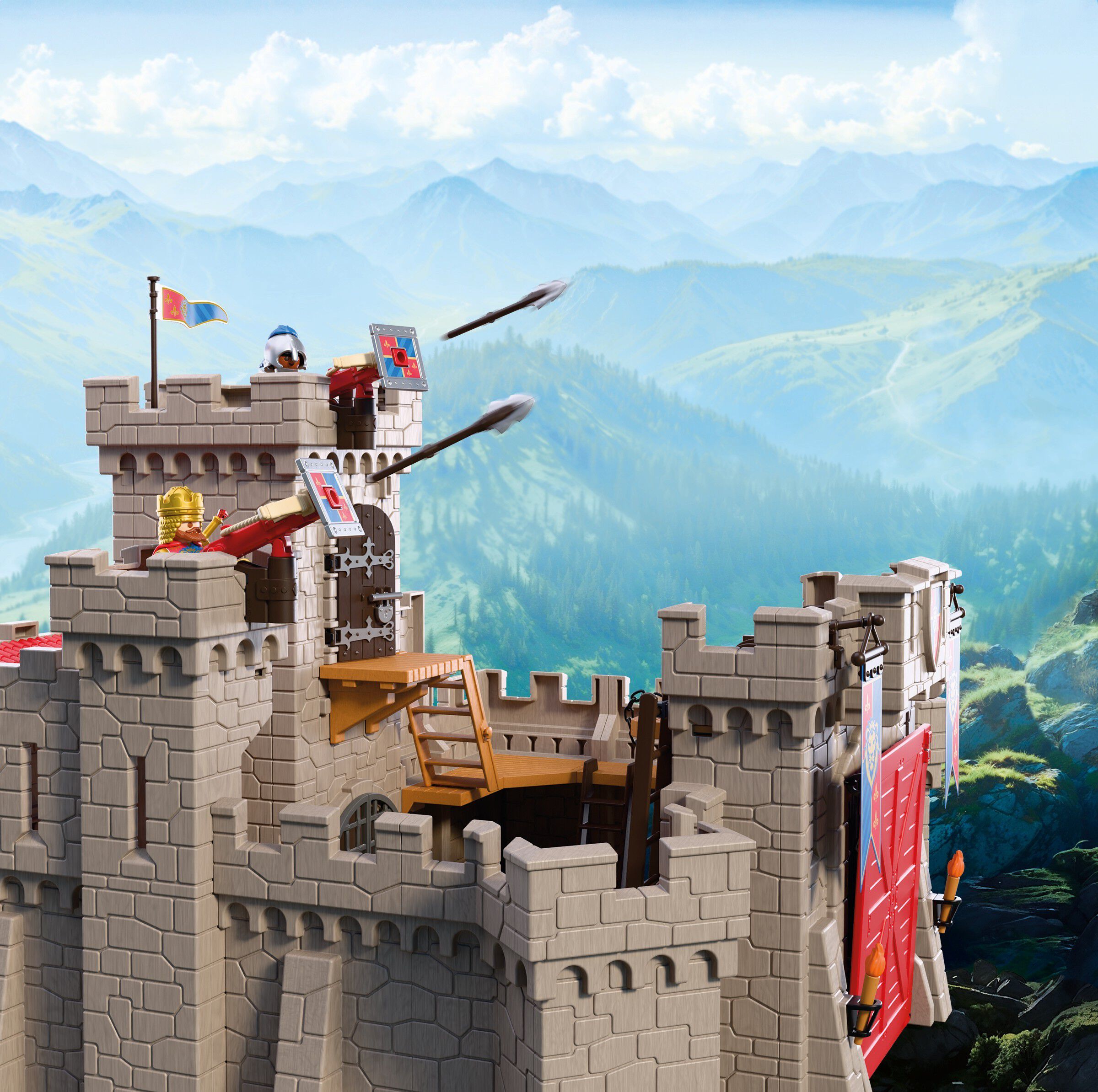 Large Lion Knights Castle