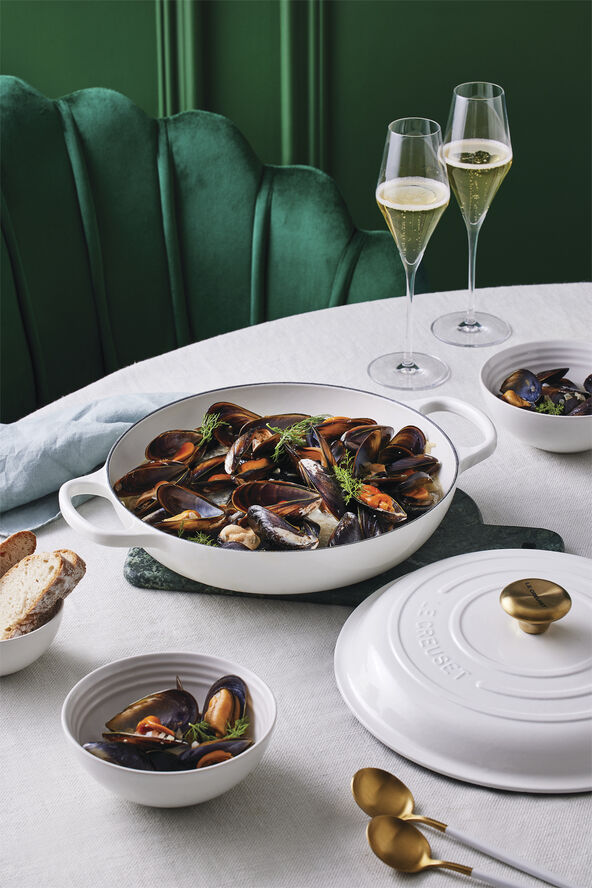 Snack skål 330ml White