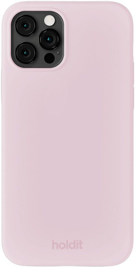 Silicone Case iPhone 12/12 Pro Pale Pink