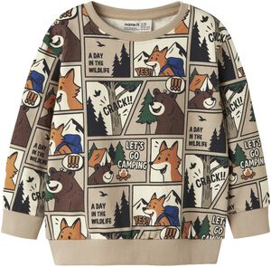 NMMOSWALDY LS NREG SWEAT BRU BOX
