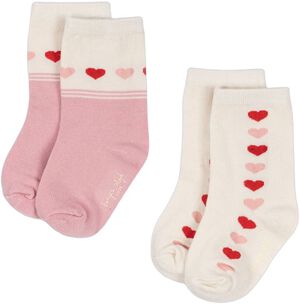 2 PACK JAQUARD SOCKS