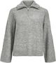 OBJDIANA LS RE ZIP HIGH NECK KNIT N