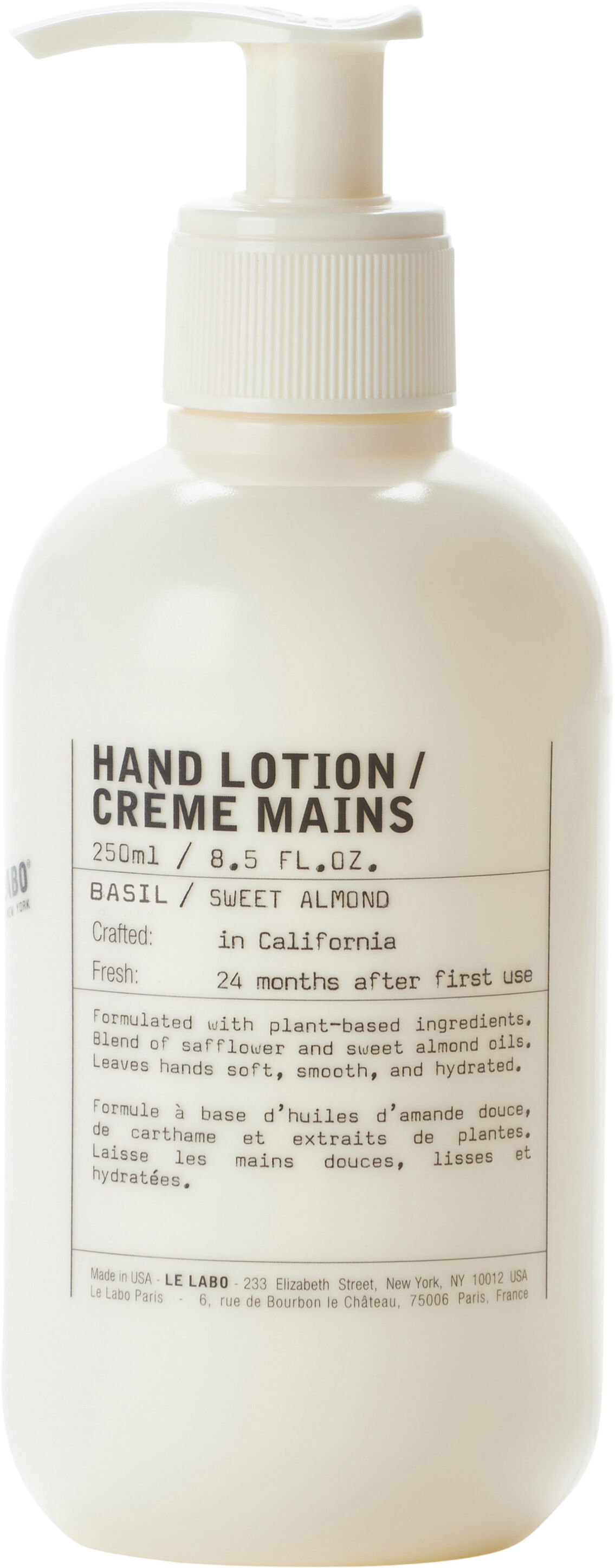 Basil Hand Lotion 250ml