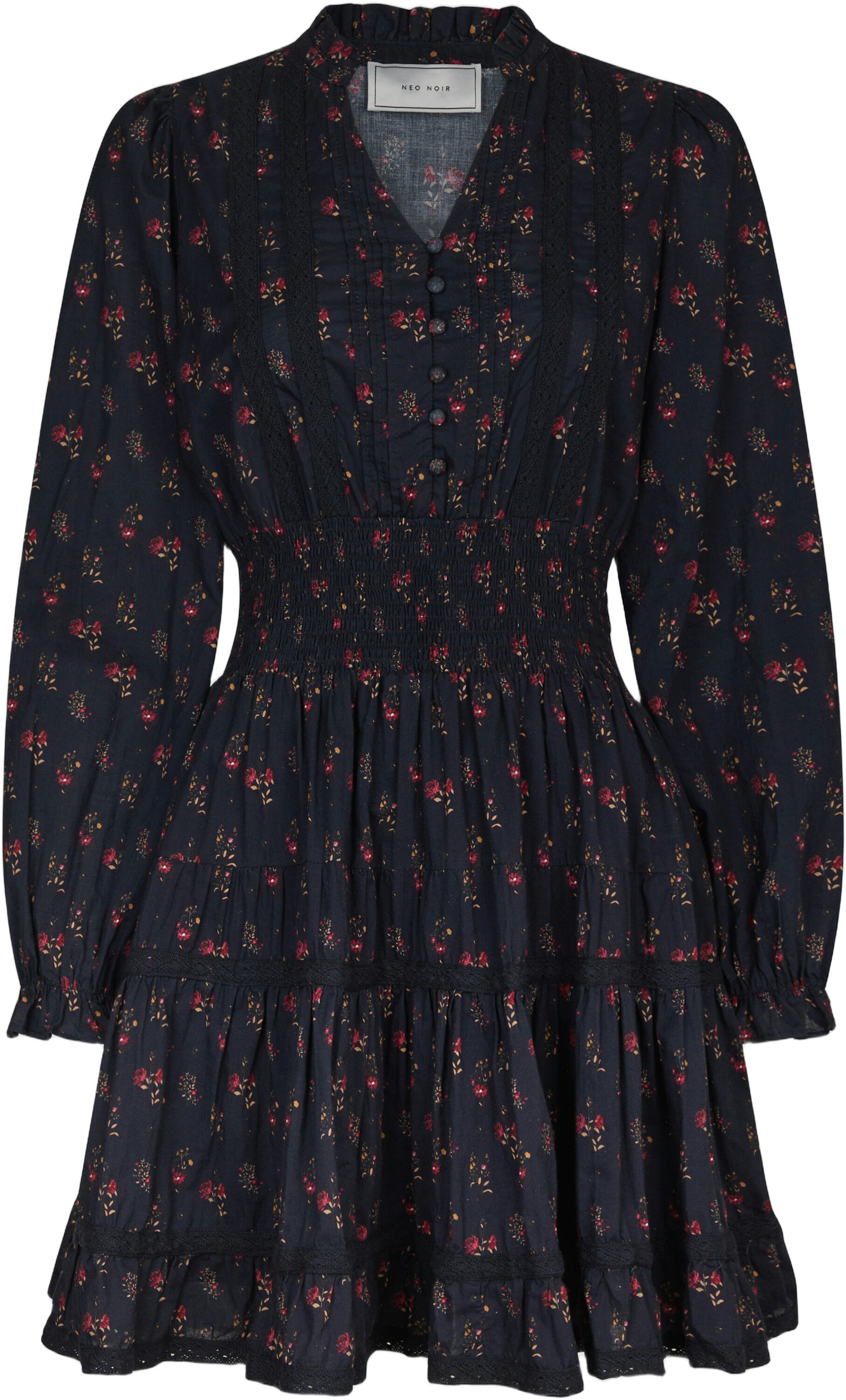 Cornell Fine Print Dress