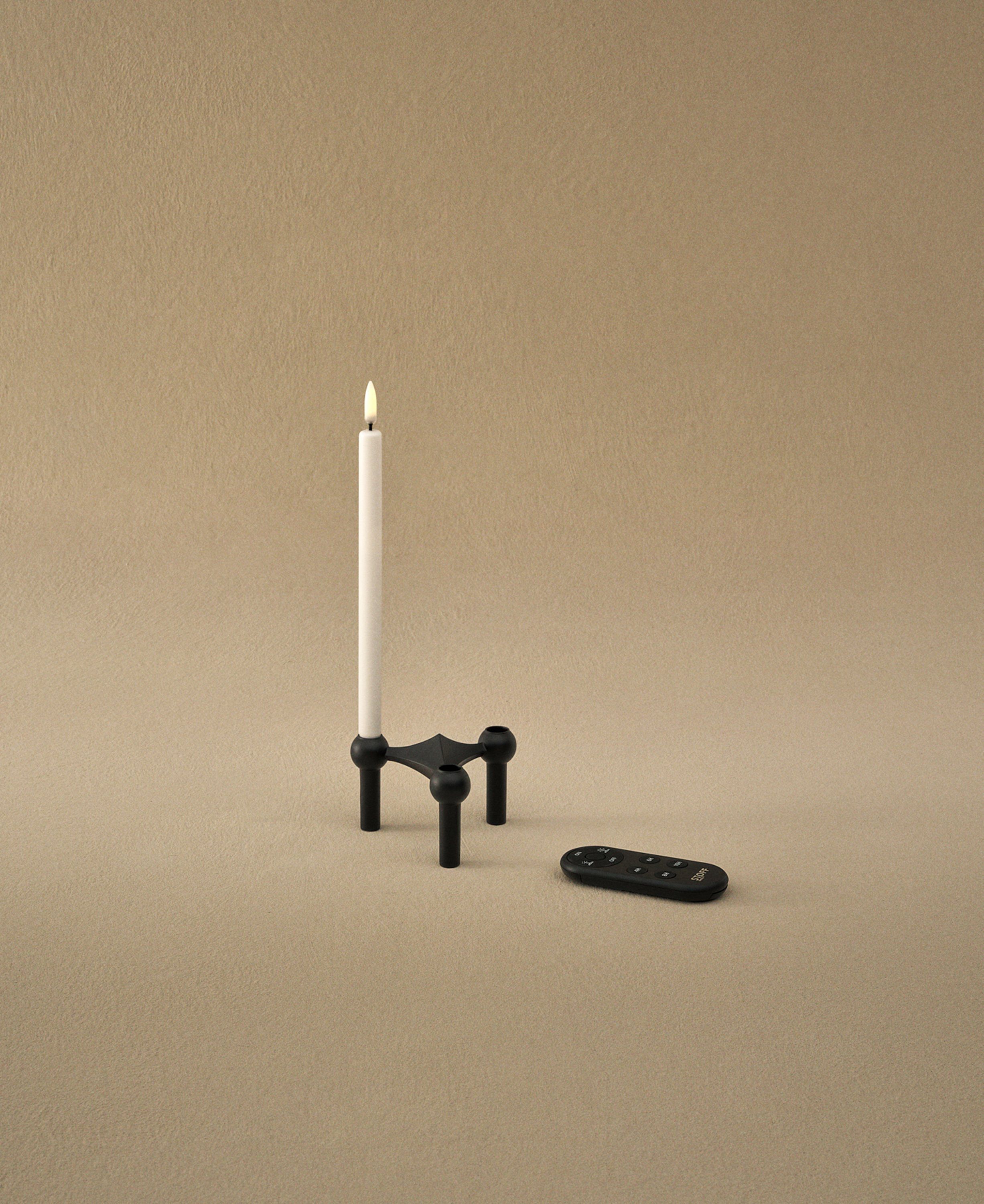 STOFF LED kertelys af Uyuni Lighting, 2 stk.