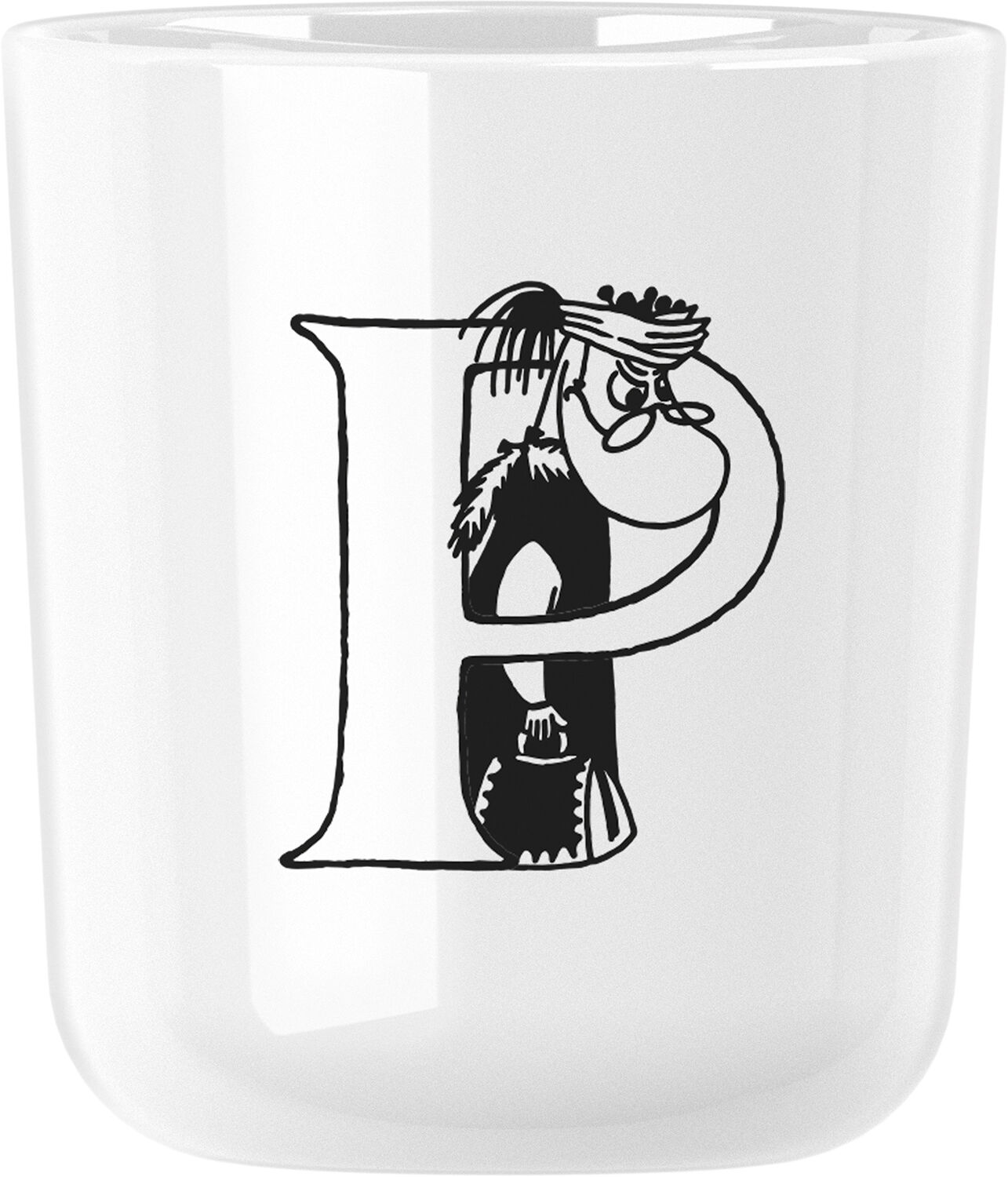 Moomin ABC mugg - C 0.2 l. Moomin white