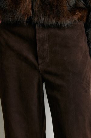 Zonie Suede Jeans