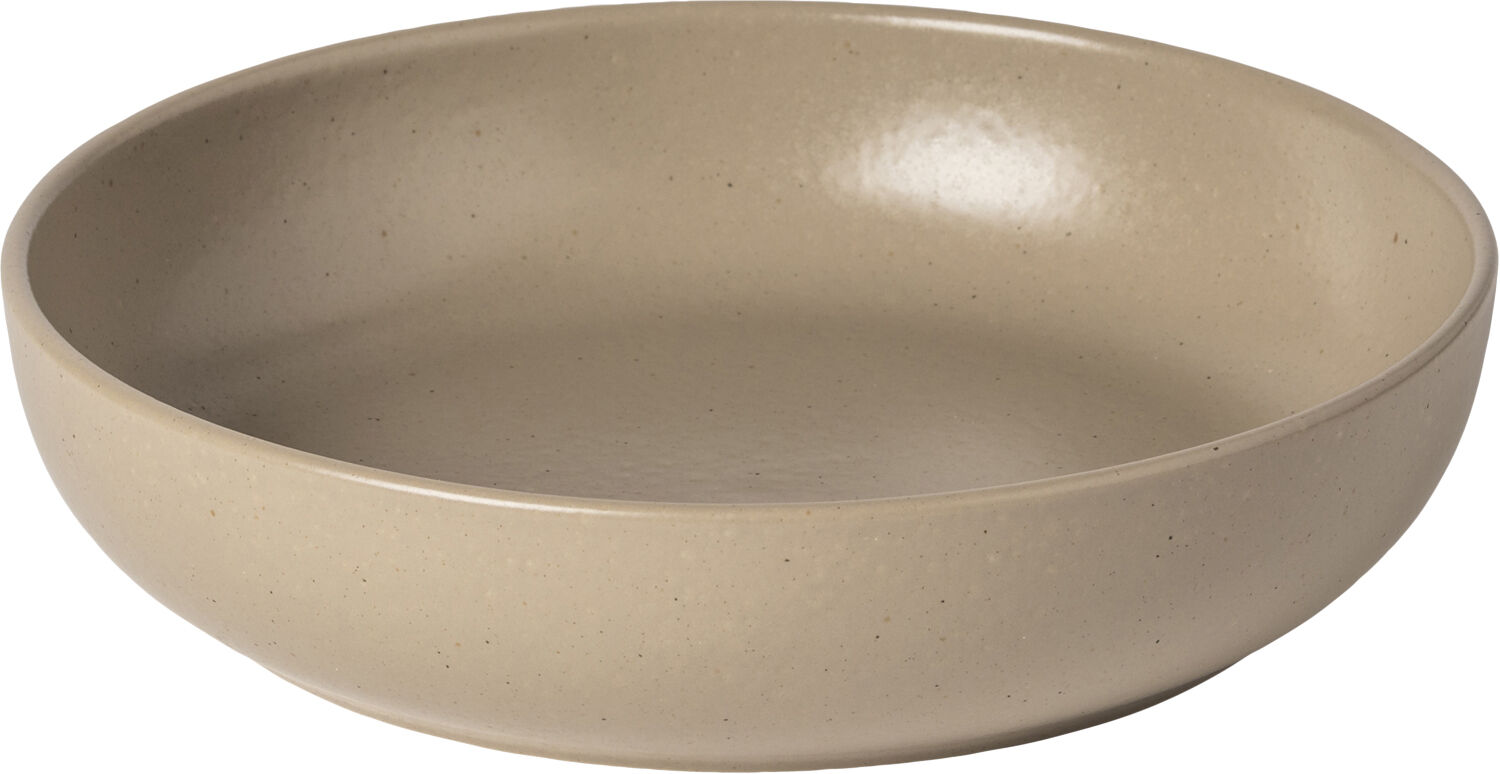 Sallads-/pastatallrik djup Pacifica 22 cm Chestnut Keramik