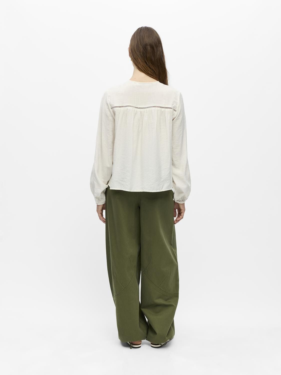 Objdana L/S Re O-Neck Top Noos