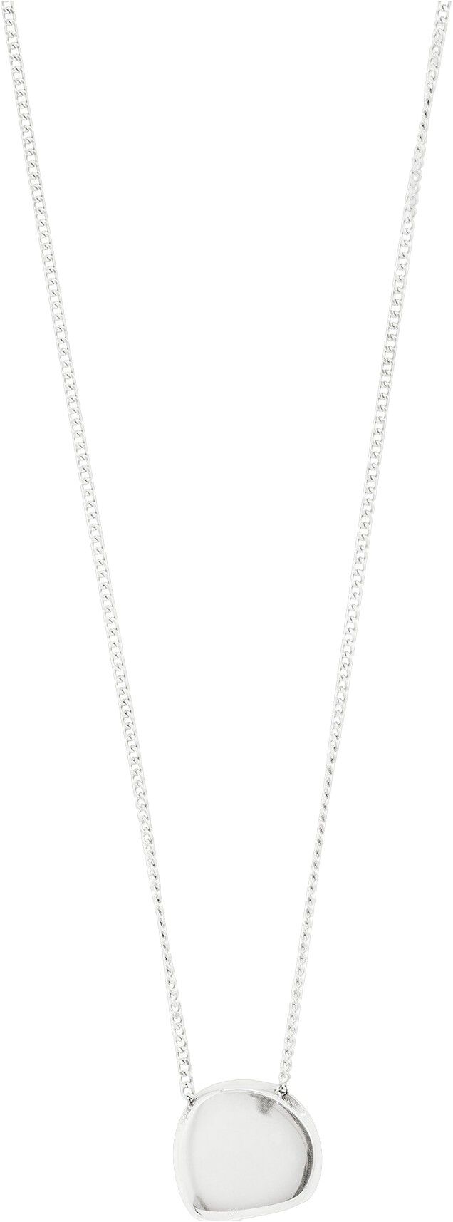 PRESENCE coin necklace silver-plated