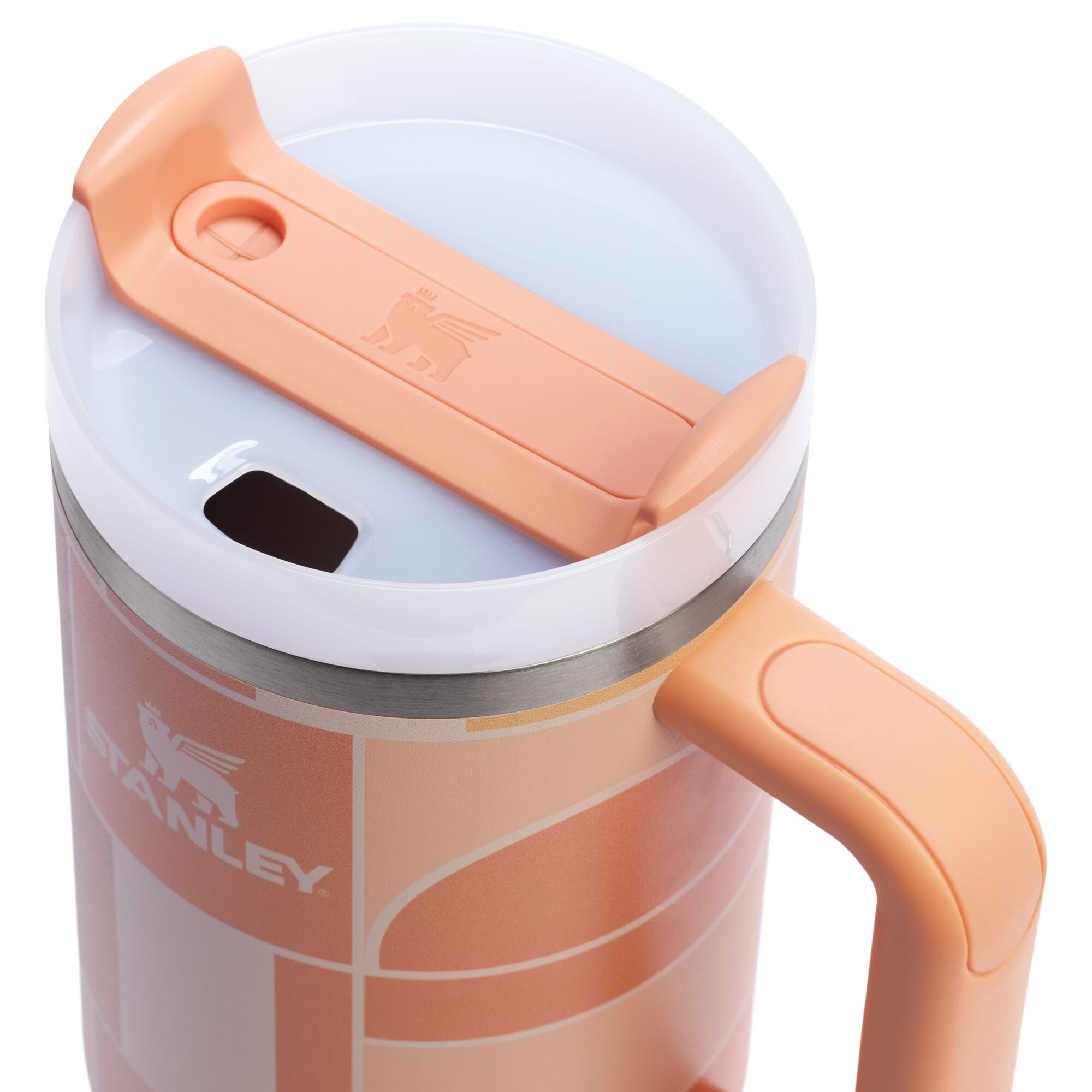 The Quencher H2. O FlowState Tumbler 1. 18L / 40oz APRICOT COU