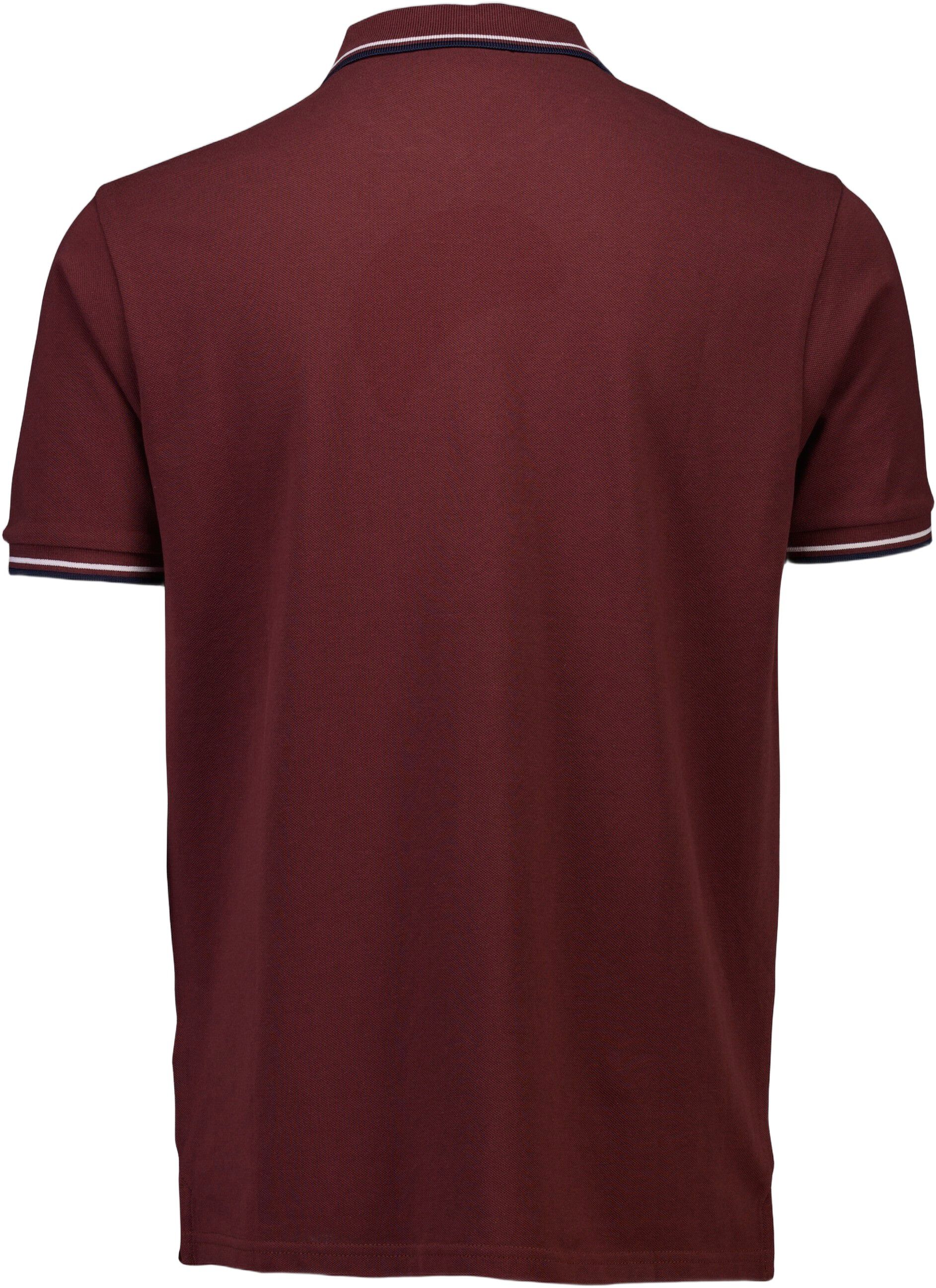 Polo shirt w. zip neck