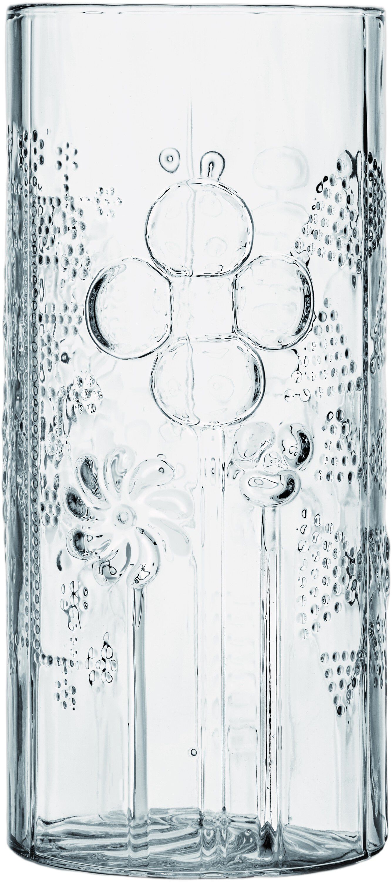 Flora vase 25 cm klar