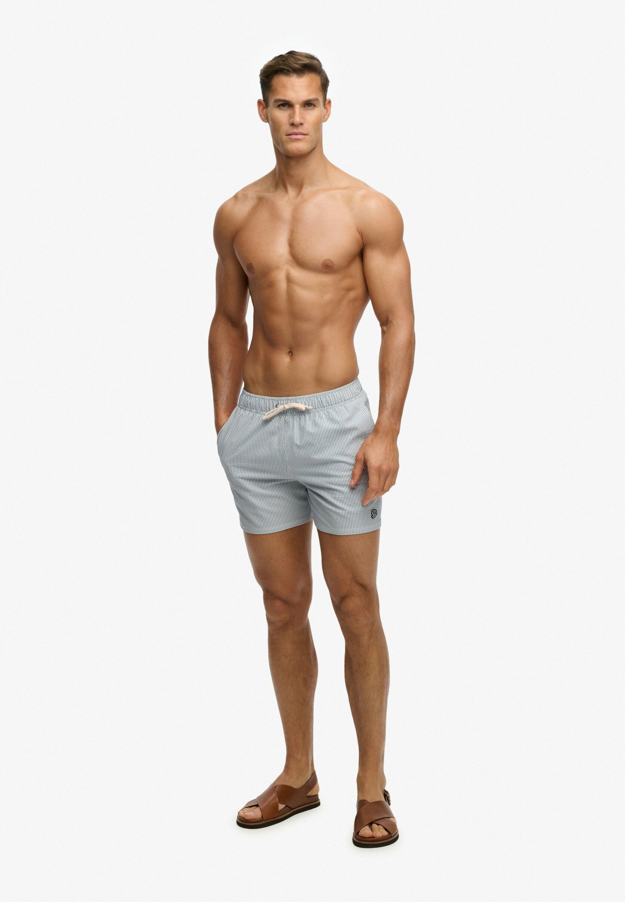 SEER SUCKER 15 SWIM SHORT