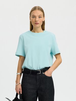 SLFESSENTIAL SS BOXY TEE NOOS