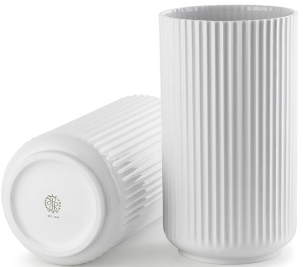 Lyngbyvasen 15 cm Vit