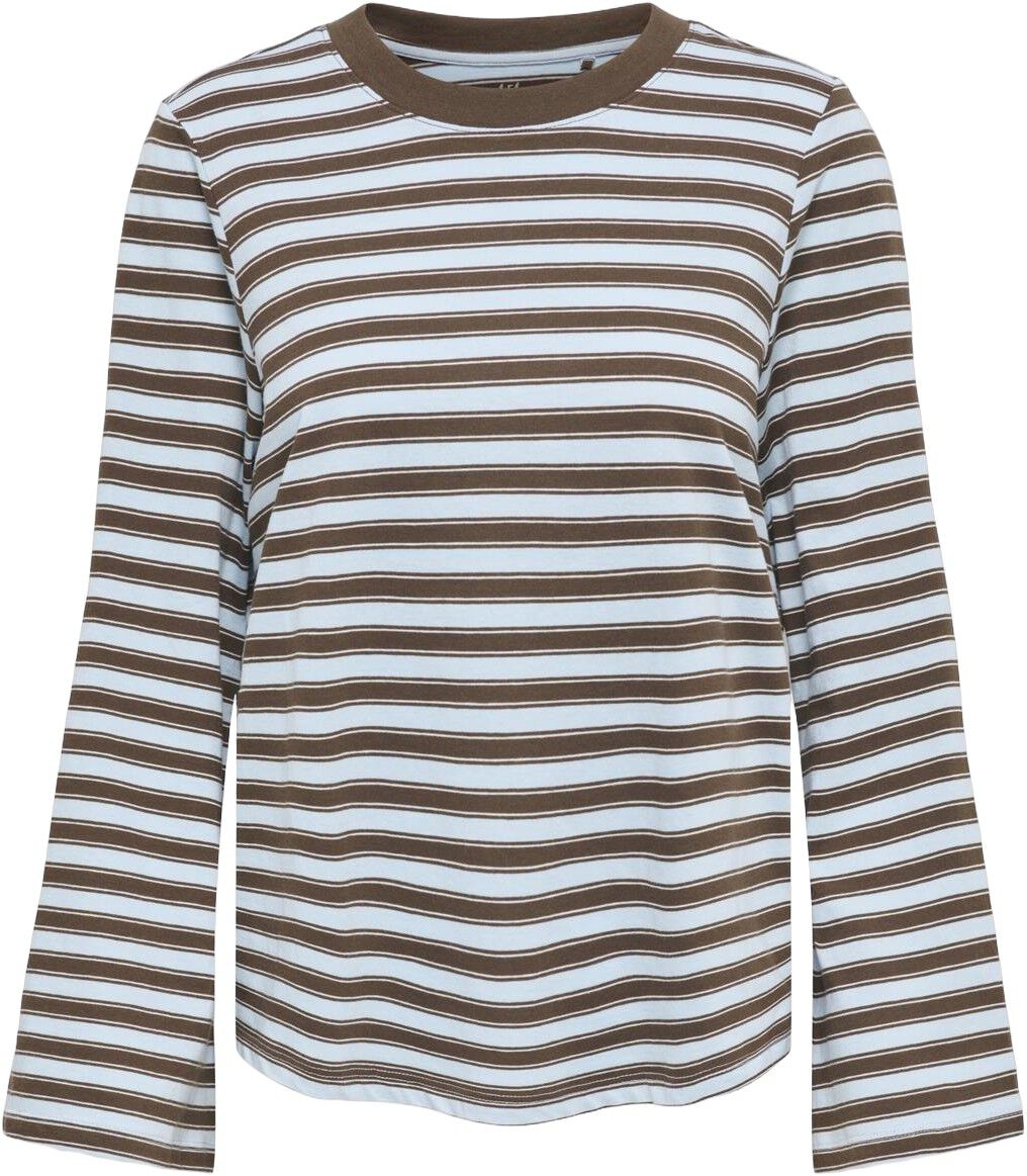 Onlluna Happy L/S O-Neck Stripe Tee Jrs