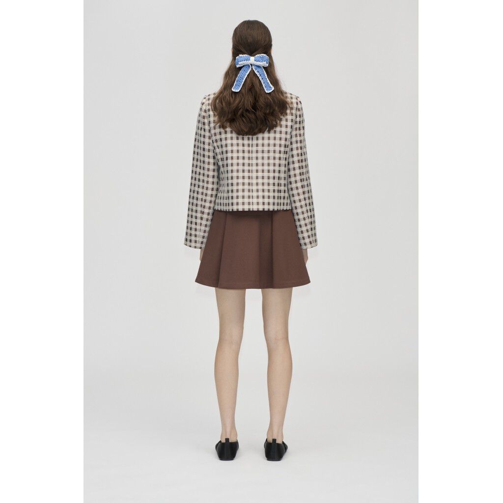 2269 Woven Jacquard, Boxy Jacket