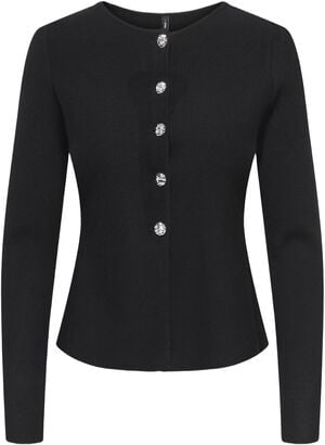 ONLMELLI LS O-NECK BUTTON CARDI EX
