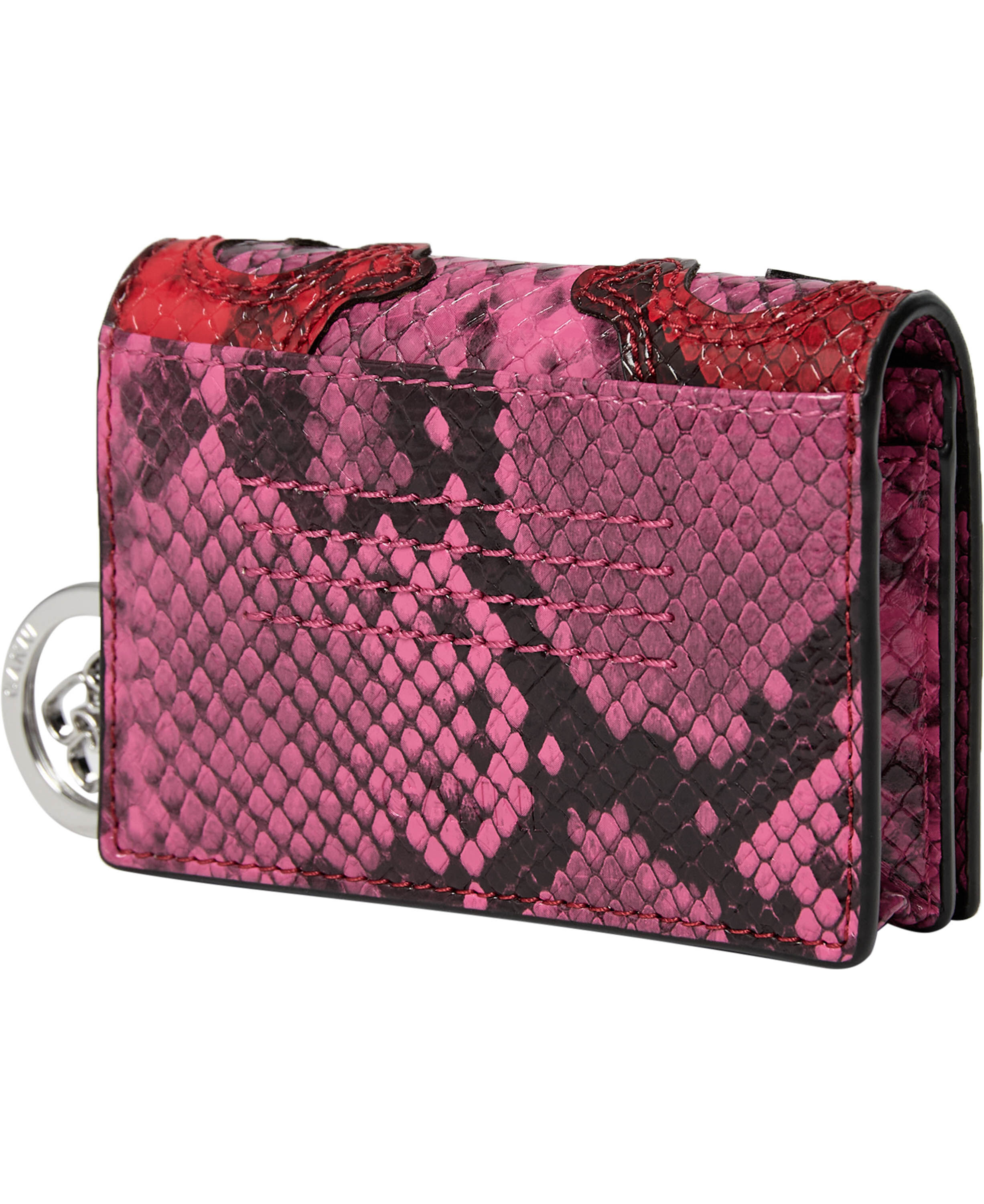 Bou Card Holder With Flap Snake