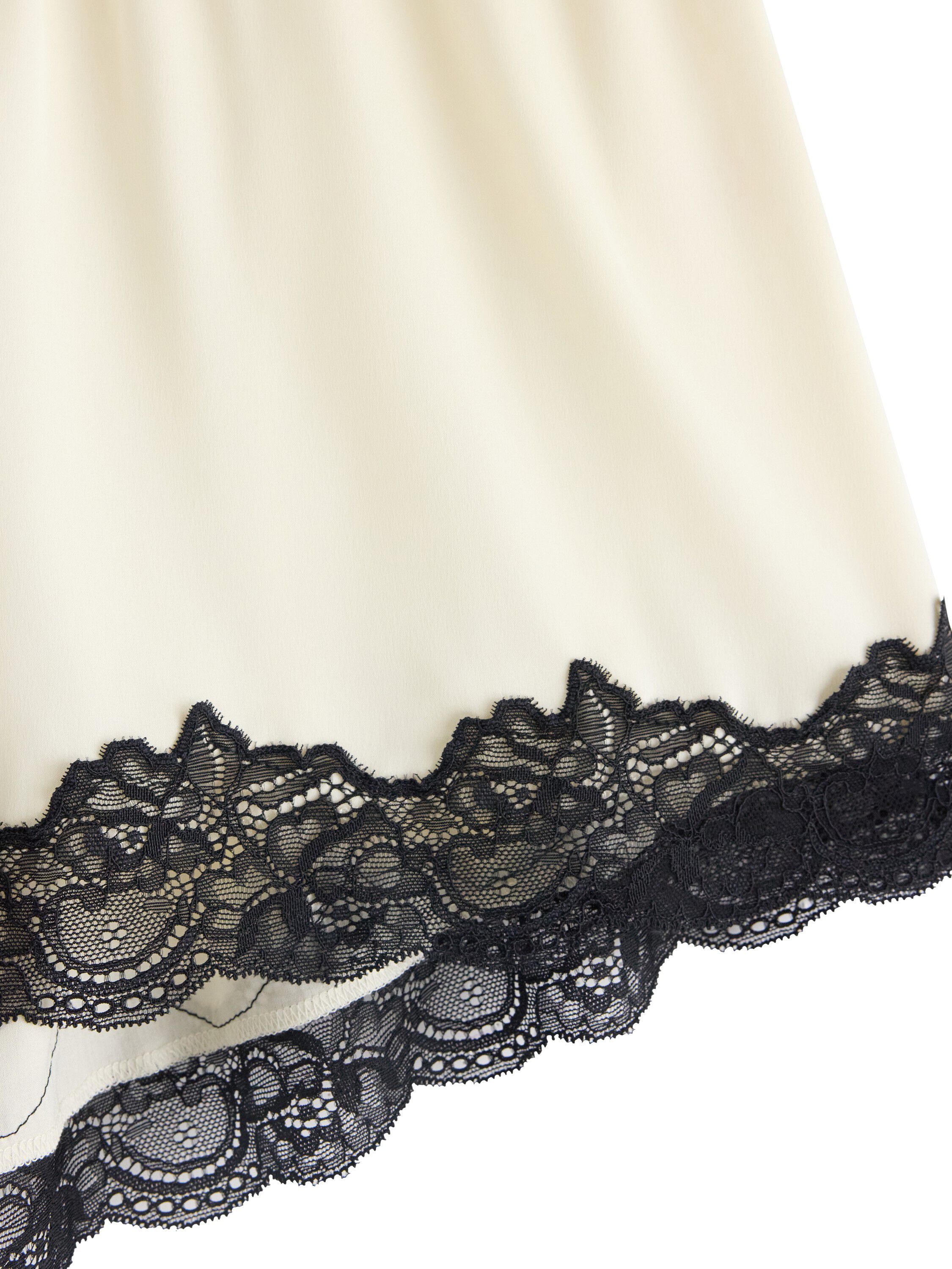 Pyjamasshorts i satin