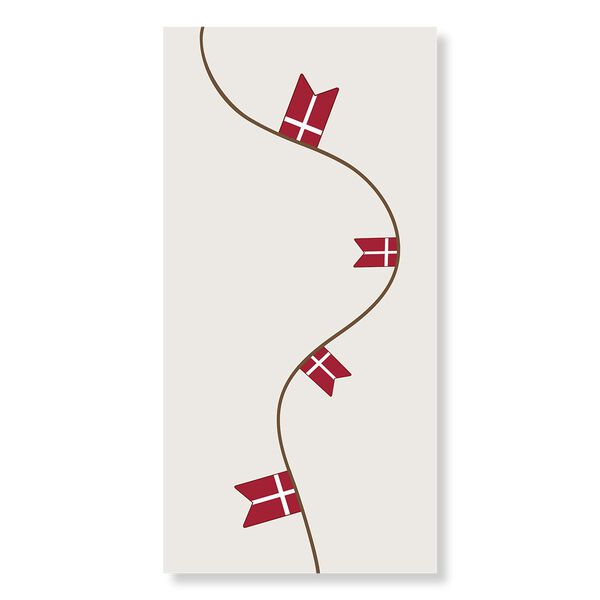 Serviet 40x40cm 16stk