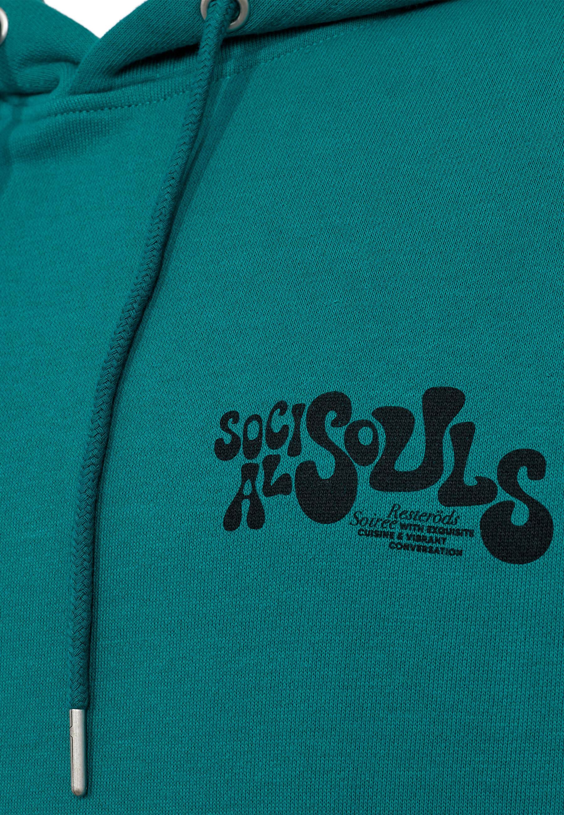 Jay Chest Print Hoodie