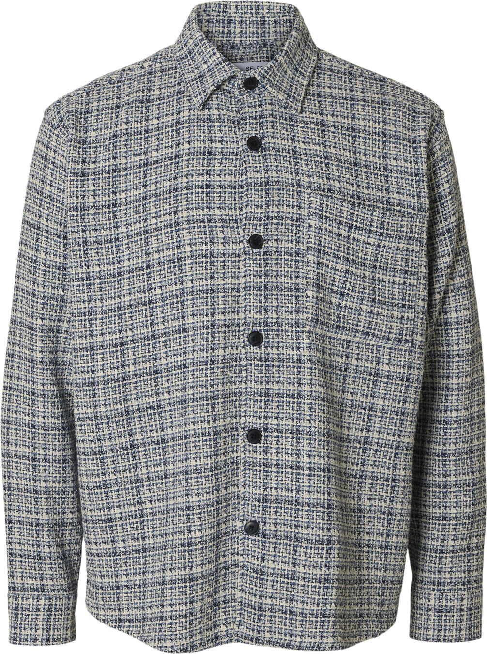 SLHRELAXMIKE NF BOUCLE OVERSHIRT