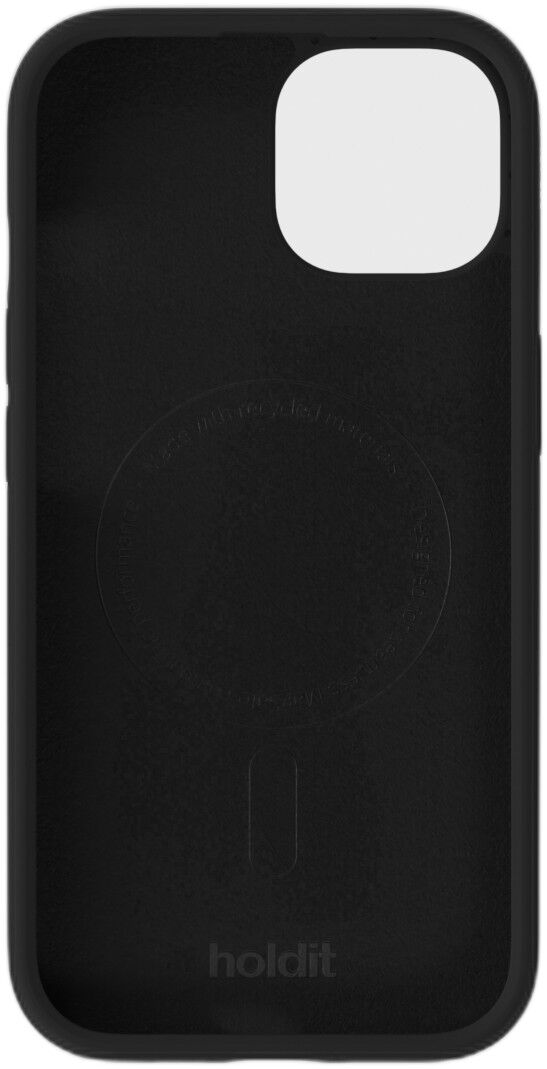 Silicone Case MagSafe Compatible iPhone 15/14 Black