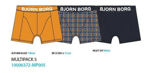 ORGANIC COTTON STRETCH BOXER 3p