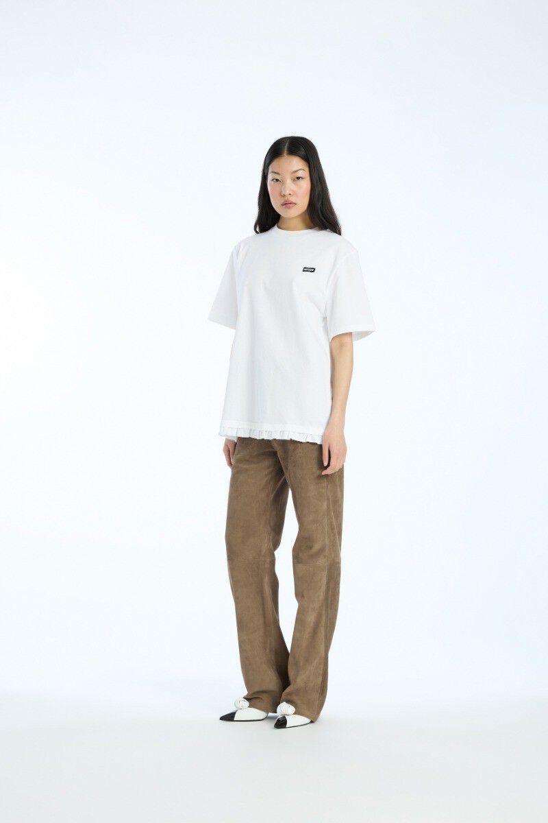 LARGE T-SHIRT W/ RUFFLE